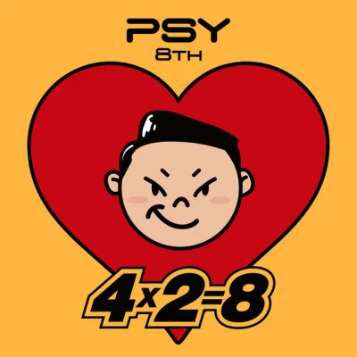 PSY 8th 4X2=8 專輯 SUGA/PSY