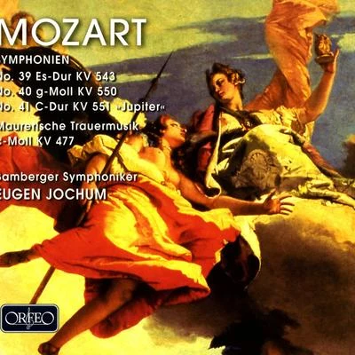 MOZART, W.A.: Symphonies Nos. 39, 40 and 41, "Jupiter"Maurerische Trauermusik (Bamberg Symphony, Jochum) 專輯 Jakub Hrusa/Bamberg Symphony Orchestra/Anna Lucia Richter