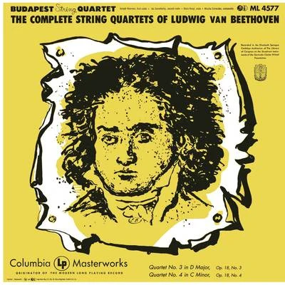 Beethoven: string quartet no. 3 in D major, op. 18 string quartet no. 4 Inc minor, op. 18 專輯 Budapest String Quartet