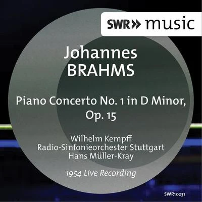 BRAHMS, J.: Piano Concerto No. 1 (Kempff, Stuttgart Radio Symphony, Müller-Kray) 專輯 Radio-Sinfonieorchester Stuttgart des SWR/Hans Müller-Kray