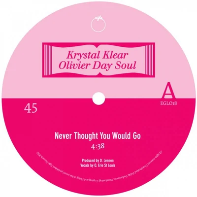 Never Thought You Would Go 專輯 Olivier Day Soul