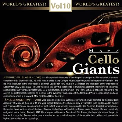 More Cello Giants, Vol. 10 專輯 Orchestra E Coro Di Milano Della Radio Italiana/Maria Vitale/Carlo Maria Giulini