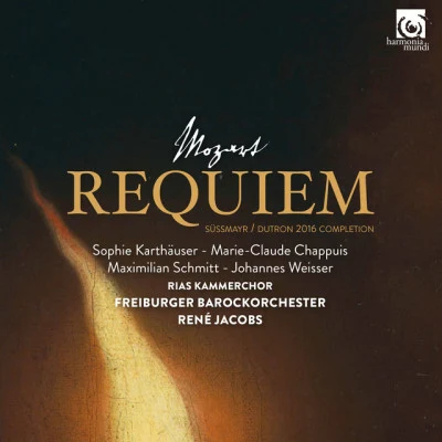 René JacobsBRock Orchestra Mozart: Requiem, K. 626 (Süssmayr - Dutron 2016 Completion)