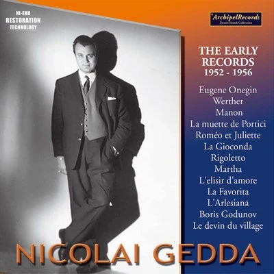 Nicolai Gedda The Early Records 1952-1956 專輯 Roberto Gabbiani/Frédéric Laroque/Orchestre Philharmonique De Radio France/Cecilia Bartoli/Seoul Philharmonic Orchestra