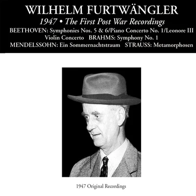 FURTWÄNGLER, Wilhelm: First Post War Recordings (The) (1947) 專輯 Wilhelm Furtwängler/Yehudi Menuhin/Franz Schubert/Luciano Pavarotti/André Bénichou