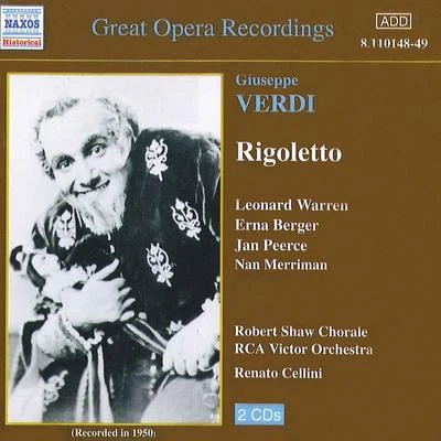 VERDI: Rigoletto (Warren, Berger) (1950) 專輯 Erna Berger/Sir Thomas Beecham/the Berlin Philharmonic Orchestra