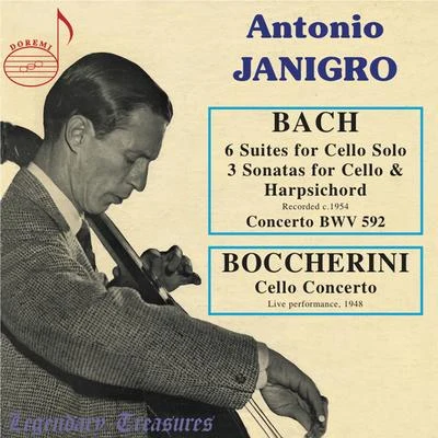 Antonio Janigro, Vol. 1: Bach & Boccherini 專輯 Prague Symphony Orchestra/Karel Krautgartner/Václav Smetáček/Jan Panenka