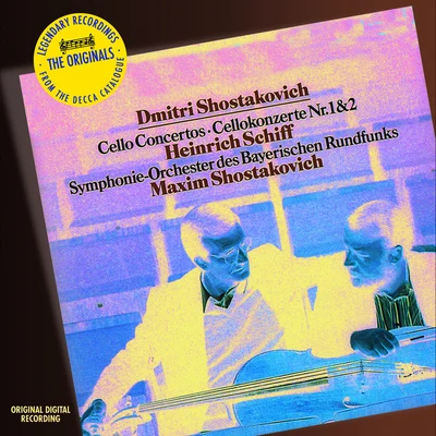 Heinrich SchiffGabriel FaureSamuel Sanders Shostakovich: Cello Concertos Nos.1 & 2