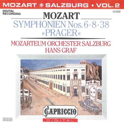 MOZART, W.A.: Symphonies, Vol.2 (Salzburg Mozarteum Orchestra, Graf) - Nos. 6, 8 and 38, "Prague" 專輯 Nathan Berg/Marc Molomot/Robert McPherson/Gordon Gietz/Calvin Griffin