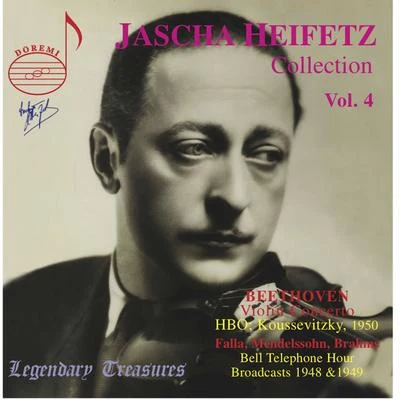 Donald Voorhees Jascha Heifetz Collection, Vol. 4 (Live)