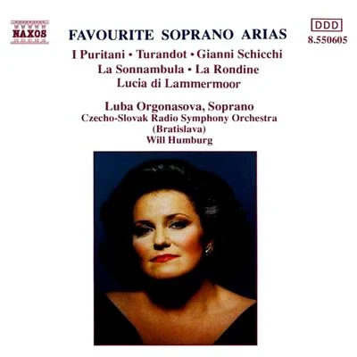 FAVOURITE SOPRANO ARIAS (Luba Orgonasova) 專輯 Jiri Sulzenko/Carmen Gonzales/Fabio Previati/Luba Orgonášová/Jonathan Welch