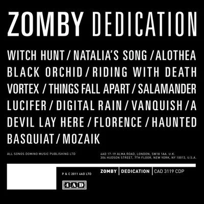 Dedication 專輯 Zomby/New Kidz/古代祐三/Solo/Wudwerd