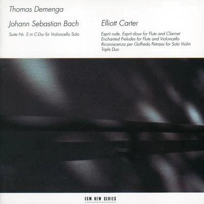 Suite for Cello Solo No.3 in C, BWV 1009 專輯 Thomas Demenga/Philippe Racine