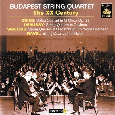 Budapest String Quartet: The XX Century 專輯 Nadia Reisenberg/Budapest String Quartet/New York Philharmonic/Sir John Barbirolli/Béla Bartók