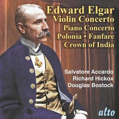 I Solisti Di NapoliSalvatore Accardo Elgar Violin Concerto, Piano Concerto, Polonia, Civic Fanfare, Crown of India