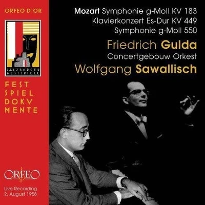 Friedrich Gulda Mozart: Symphony No 25&40, Concerto For Piano No 14