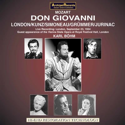 Mozart: Don Giovanni, K. 527 (Live) 專輯 George London/Joseph Keilberth/Astrid Varnay