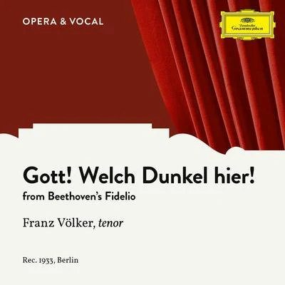 Beethoven: Fidelio, Op. 72: Gott, welch Dunkel hier 專輯 Maria Müller/Heinz Tietjen/Jaro Prohaska/Bayreuth Festival Chorus/Franz Volker