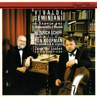 Vivaldi & Geminiani: Cello Sonatas 專輯 EMO Ensemble/Heinrich Schiff/Simon Rhodes/Nash Ensemble/English Chamber Orchestra