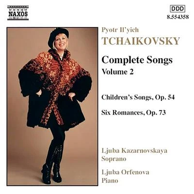 TCHAIKOVSKY: Songs (Complete), Vol.2 專輯 Eteri Lamoris/ljuba Kazarnovskaya