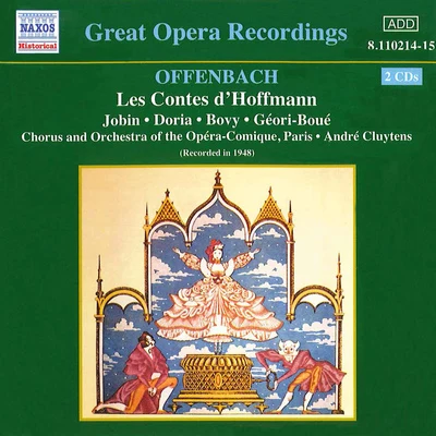 OFFENBACH: Tales of Hoffmann (The) (Opera-Comique) (1948) 专辑 Orchestra RTSI/Andre Cluytens/Friedrich Gulda