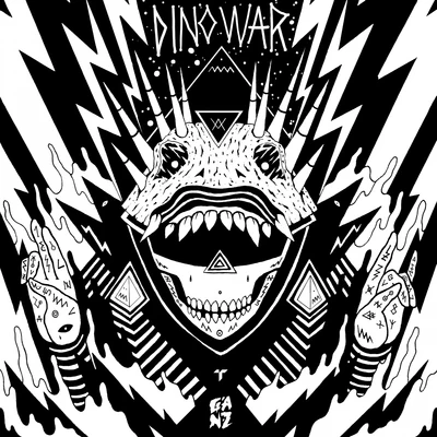 GANZNevvePLS&TY Dino War E.P.