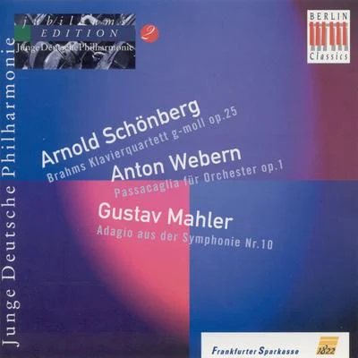 Brahms: Piano Quartet No. 1 - Webern: Passacaglia for Orchestra - Mahler: Adagio from Symphony No. 10 專輯 Gary Bertini/Ulf Soderblom/Gunnar Staern/Gosta Winbergh/Franz Welser-Möst