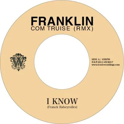 I Know EP (Com Truise Rmx) 專輯 閒雲野鶴/Franklin/Made/鄒毅/Jc-rp