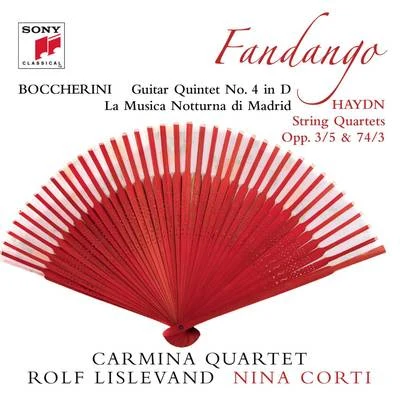 Boccherini: La Musica Notturna Di Madrid, "Fandango"-Quintet 專輯 Eduardo Eguez/Béatrice Pornon/Adela Gonzalez-Campa/Rolf Lislevand