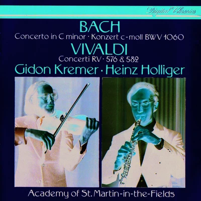 Violin Concerto in D major, RV 582 "Per la S.S.ma Assunzione di Maria Vergine" 專輯 Heinz Holliger