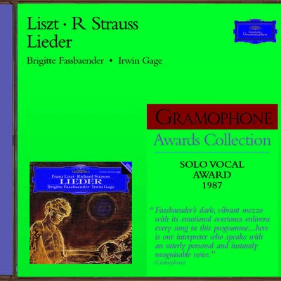 Franz Liszt: Vergiftet sind meine Lieder S.289 专辑 Irwin Gage/Dietrich Henschel