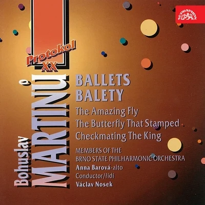 Václav NosekJindra PokornáJaroslav UlrychMíla MyslíkováBrno Janáček Opera OrchestraBohuslav MartinůJosef Štefl Martinů: Ballets