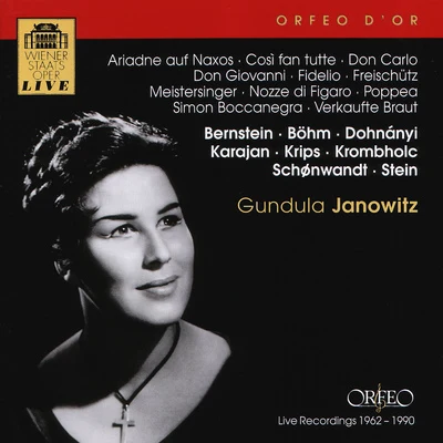 Opera Arias (Soprano): Janowitz, Gundula - MONTEVERDI, C.BEETHOVEN, L. vanSMETANA, B.MOZART, W.A.VERDI, G.WEBER, C.M. vonWAGNER, R. 专辑 Gundula Janowitz