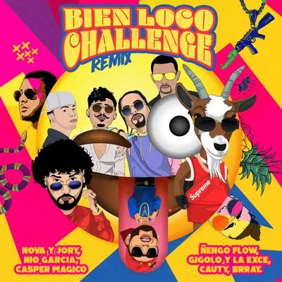 Bien Loco Challenge (Remix) 專輯 Nio Garcia/Natti Natasha/Brray