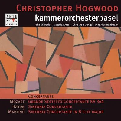 Giuliano SommerhalderKammerorchester Basel Concertante Haydn, Mozart, Martinu