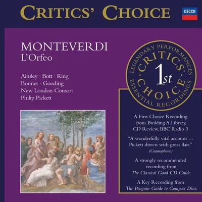 Monteverdi: lo RFE O (2 CDs) 專輯 John Mark Ainsley