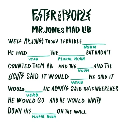 The Unforeseeable Fate of Mr. Jones 专辑 Foster The People