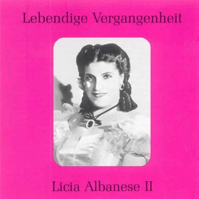 Lebendige Vergangenheit - Licia Albanese (Vol.2) 专辑 Licia Albanese