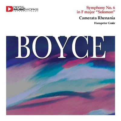 Symphony No. 6 in F major "Solomon" 專輯 William Boyce