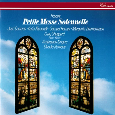 Rossini: Petite Messe Solennelle 專輯 Claudio Scimone/PHILHARMONIA ORCHESTRA