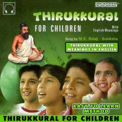 SubhikshaVijay Yesudas Thirukkural for Children