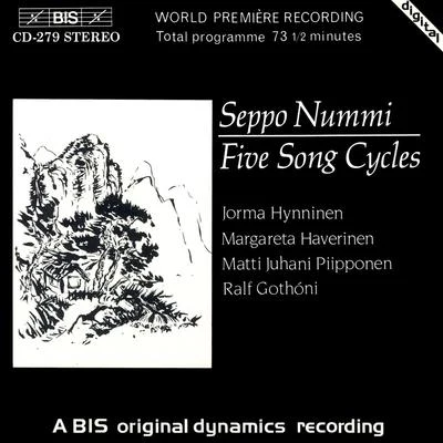 NUMMI: 5 Song Cycles 專輯 Ralf Gothóni/Jorma Hynninen