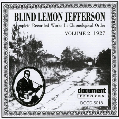 歌手 Blind Lemon Jefferson