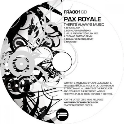 歌手 Pax Royale