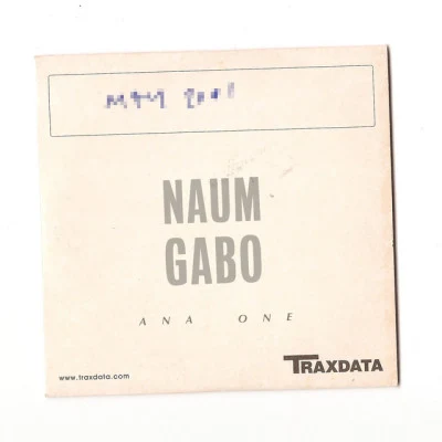 Naum Gabo Thisisnotanexit Manifesto # 1