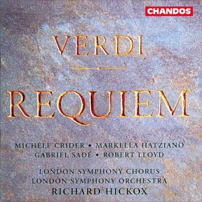 歌手 Michèle CriderThe London Symphony OrchestraMarkella HatzianoGabriel SadèRichard HickoxLondon Symphony ChorusRobert Lloyd